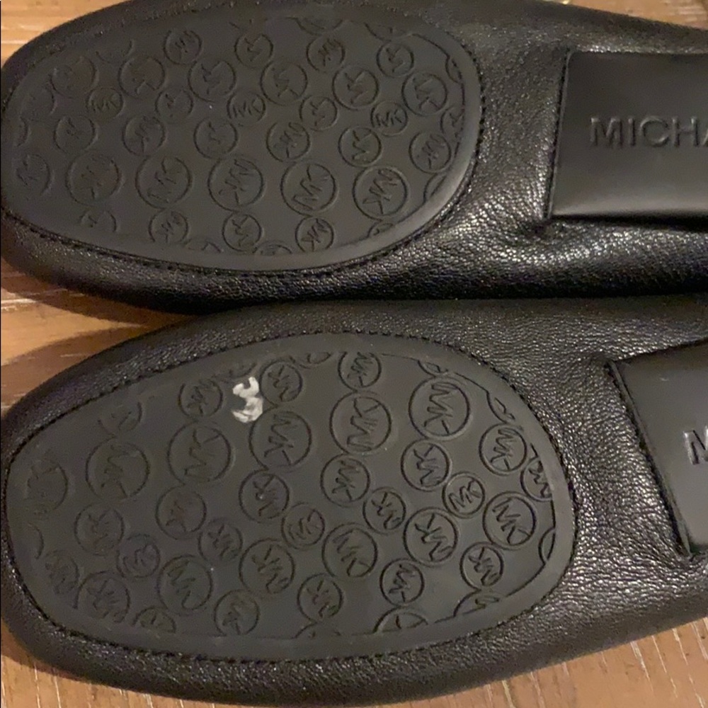 Michael Kors black leather loafers - Picture 7 of 8